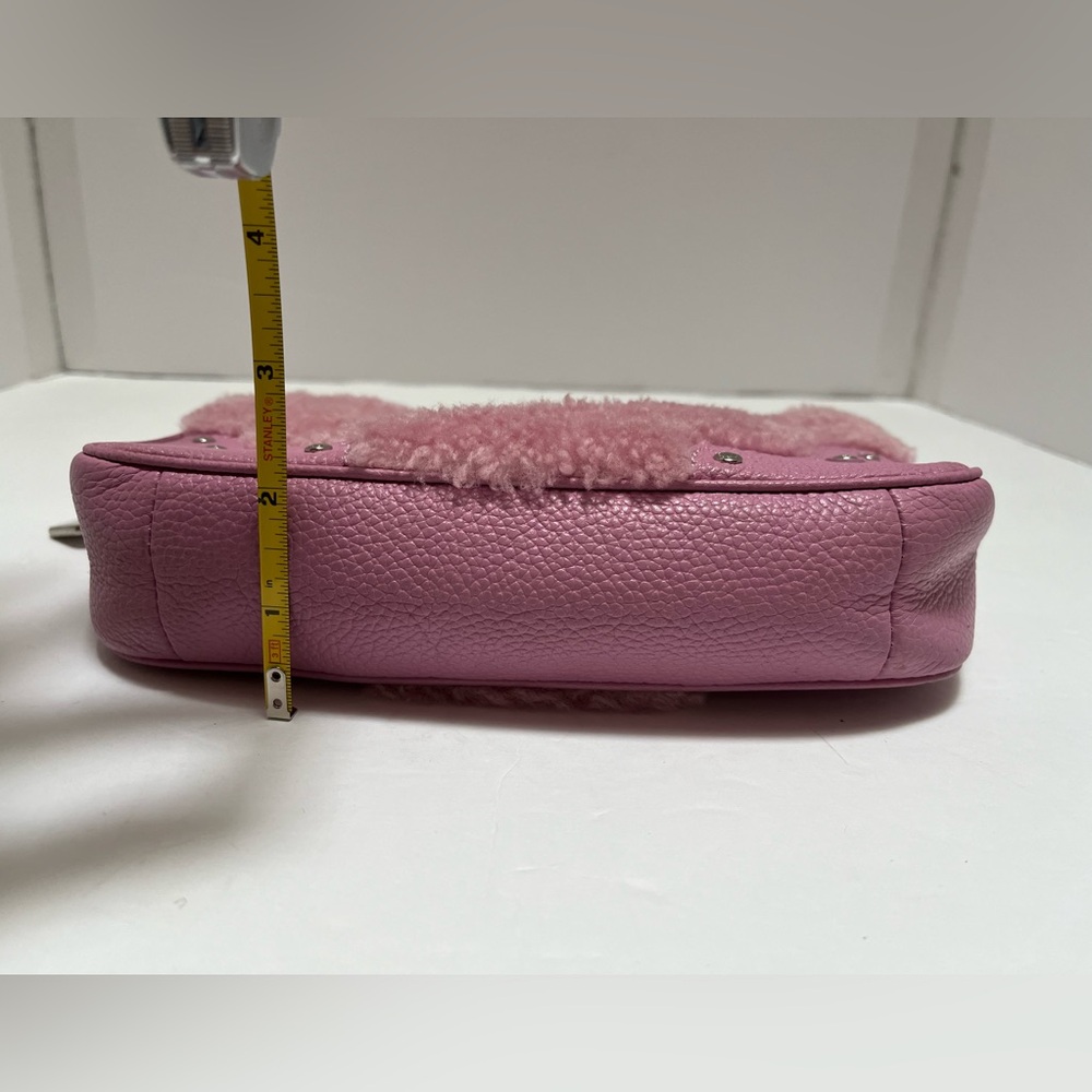 Coach Shearling Leather Small Rhyder
Pochette Zip Crossbody Bag - Picture 5 of 11